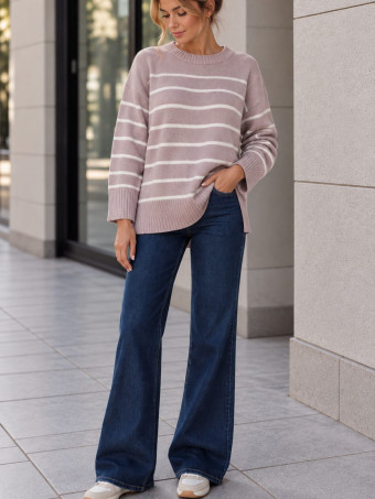 Jersey Oversize Rayas MAREYA Rosa HEVE