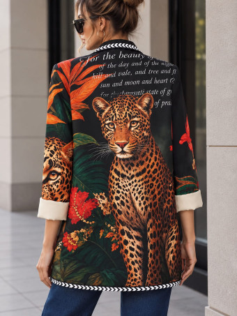 Blazer Estampado Print ZELAYA 02 HEVE