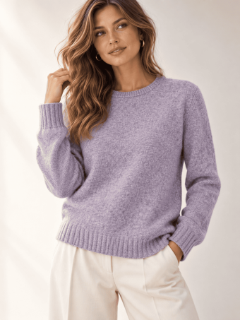 Jersey Jaspeado ELENYA Lila HEVE