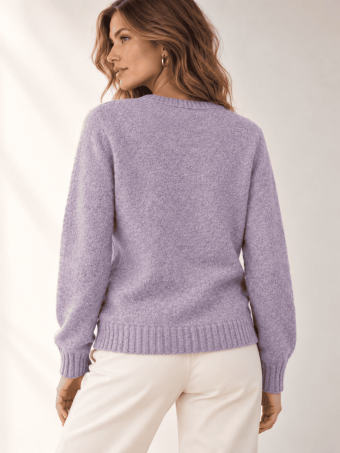 Jersey Jaspeado ELENYA Lila HEVE