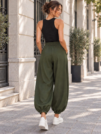 Pantalón Bombacho SINDA Verde Militar HEVE