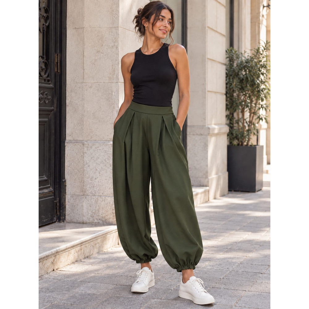 Pantalón Bombacho SINDA Verde Militar HEVE
