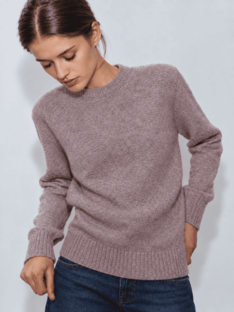 Jersey Jaspeado ELENYA Malva HEVE
