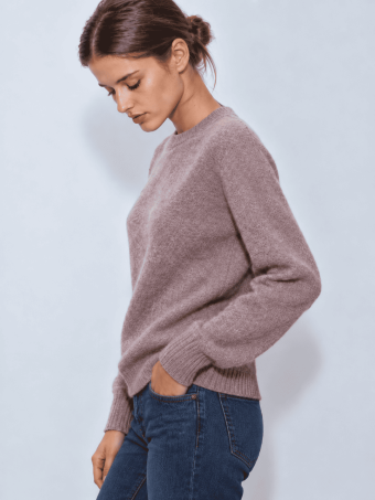 Jersey Jaspeado ELENYA Malva HEVE