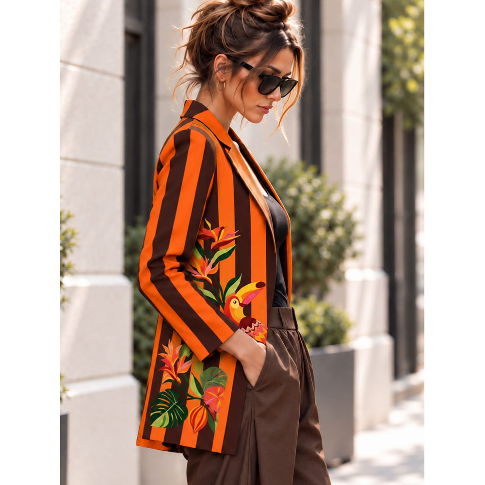 Blazer Estampado Print ZELAYA 07 HEVE