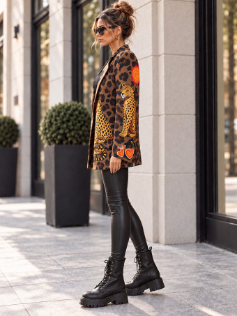 Blazer Estampado Print ZELAYA 05 HEVE