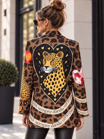 Blazer Estampado Print ZELAYA 05 HEVE