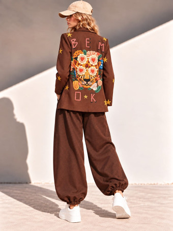 Blazer Estampado Print ZELAYA 08 HEVE