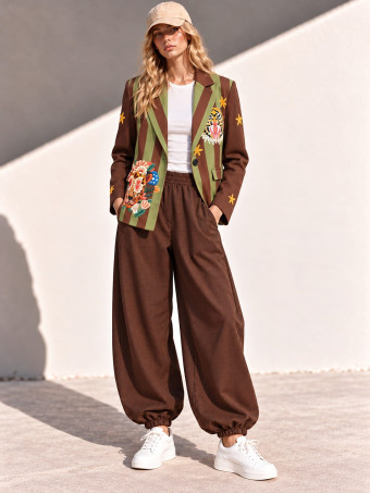 Blazer Estampado Print ZELAYA 08 HEVE