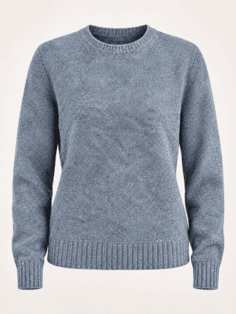 Jersey Jaspeado ELENYA Azul Grisáceo HEVE