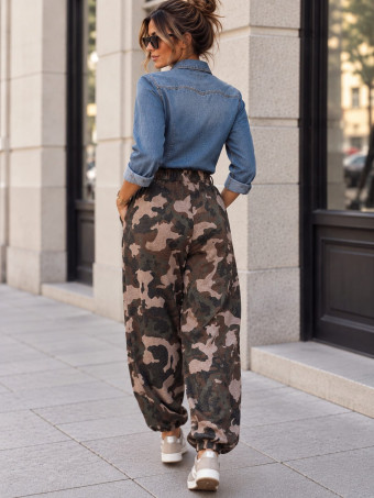 Pantalón Jogger Camuflaje HUNTER Verde HEVE