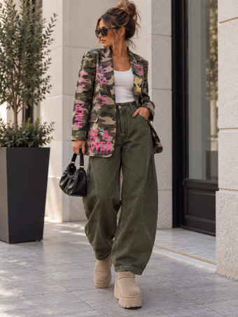 Blazer Camuflaje y Corazones AZANIA 06 HEVE