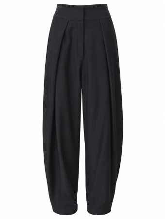 Pantalón Balloon Tiro Alto SAVILLE Negro HEVE