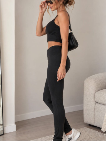 Legging Térmico Rib FURWELL Negro HEVE