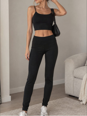 Legging Térmico Rib FURWELL Negro HEVE
