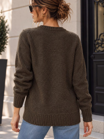 Jersey Jaspeado ELENYA Chocolate HEVE