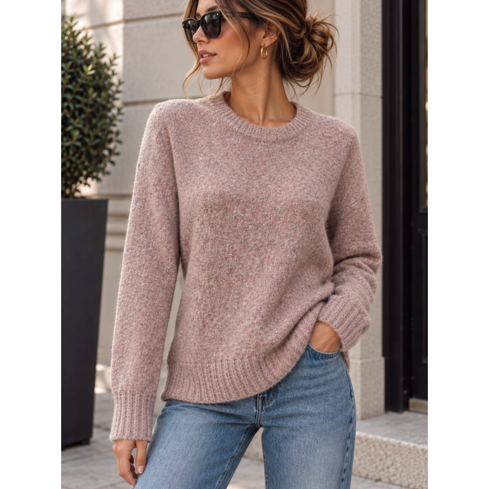 Jersey Jaspeado ELENYA Malva HEVE