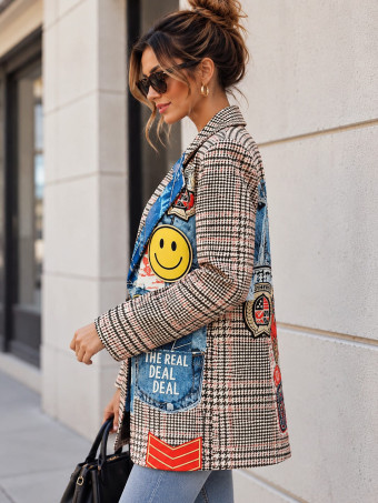 Blazer Estampado Collage ZELAYA 11 HEVE