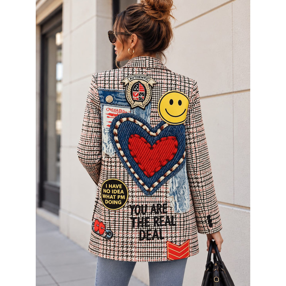 Blazer Estampado Collage ZELAYA 11 HEVE