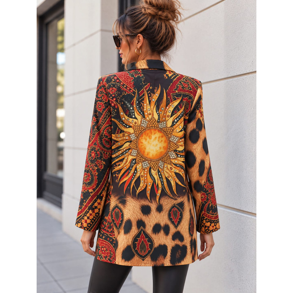 Blazer Estampado Print ZELAYA 10 HEVE