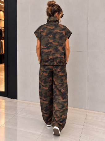 Conjunto Camuflaje Chaleco y Pantalón KELDAR HEVE