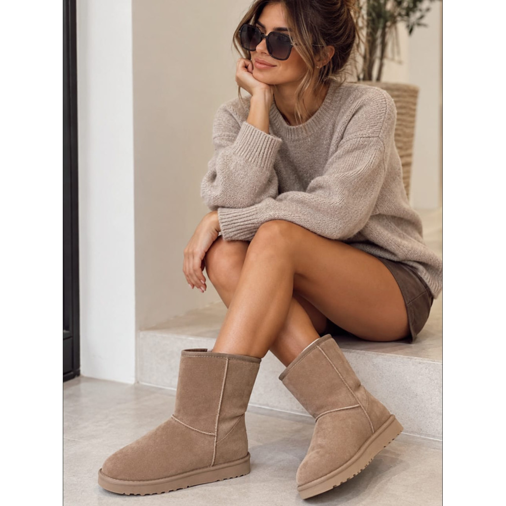 Bota Australiana Efecto Ante SOORIK Taupe HEVE
