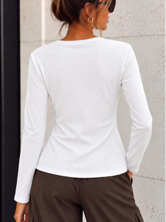 Camiseta Canalé Manga Larga MIRAGE Blanco HEVE