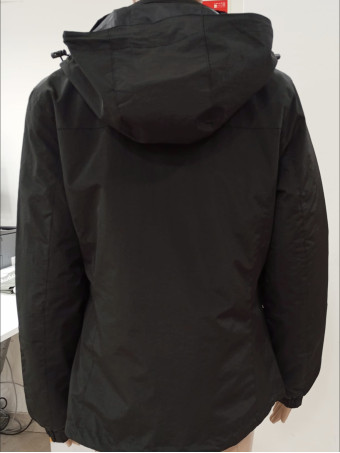 Chaqueta 2 en 1 Desmontable KENDRA Negro HEVE