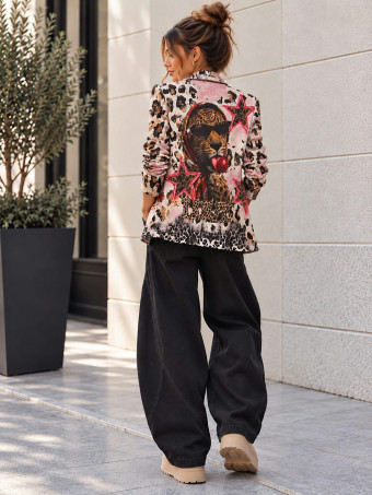 Blazer Animal Print AZANIA 12 HEVE