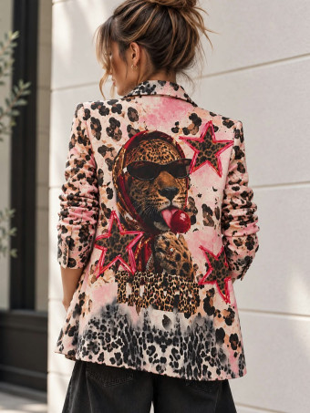 Blazer Animal Print AZANIA 12 HEVE