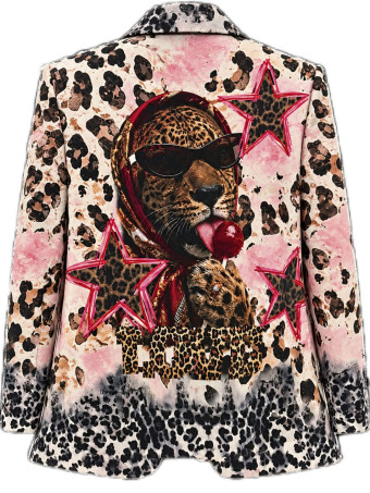 Blazer Animal Print AZANIA 12 HEVE