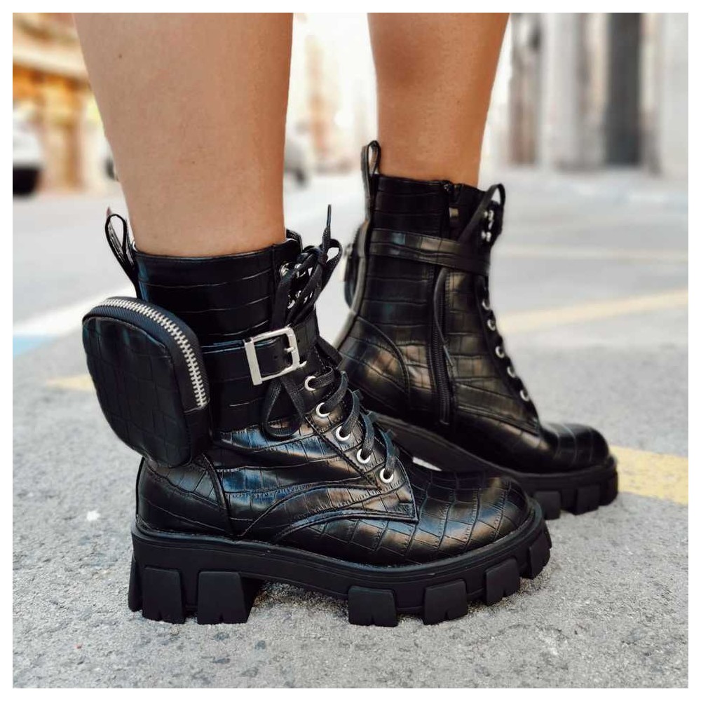 Bota Motera KOMODO Negro Heve Bota Motera KOMODO Negro Heve