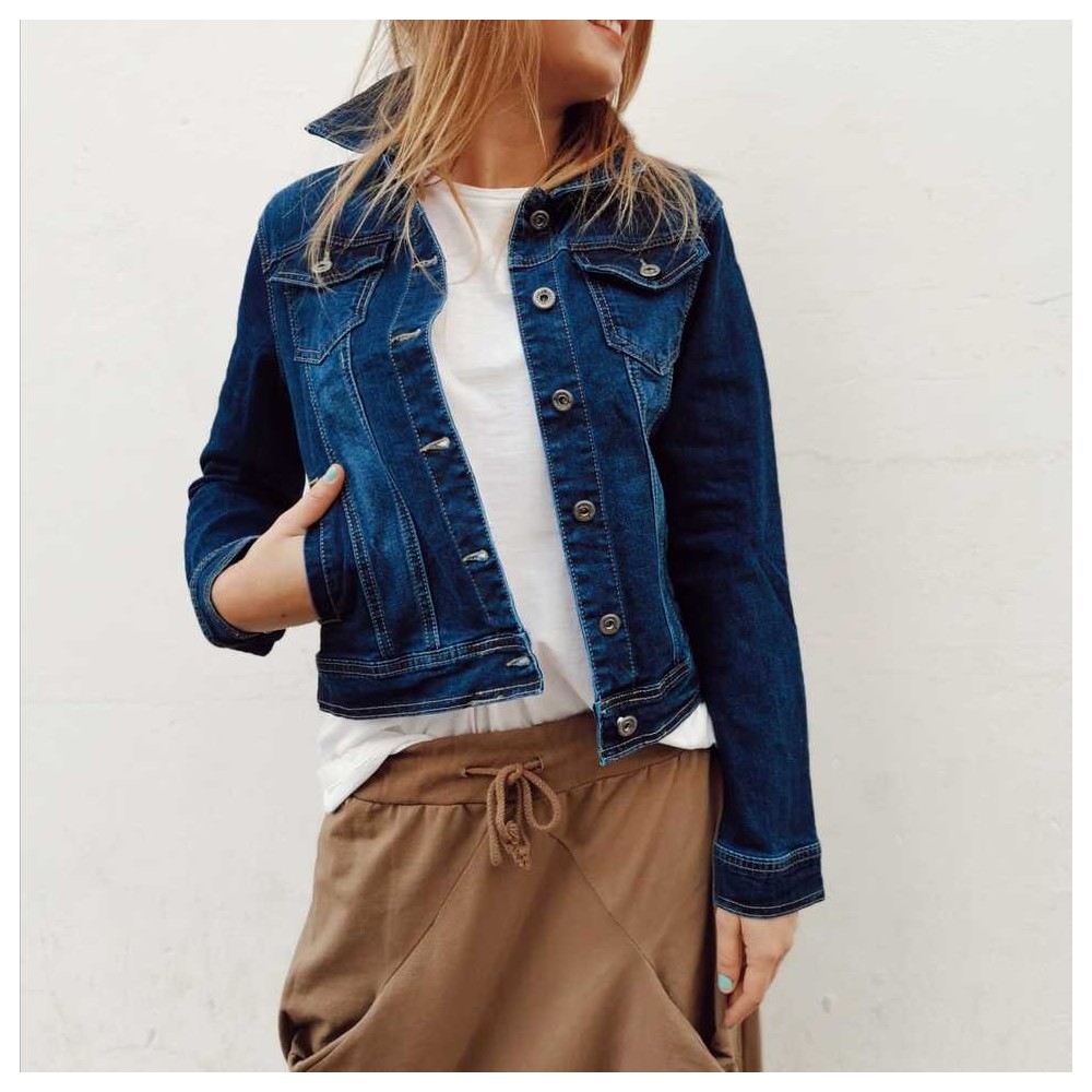 Cazadora Denim Básica CAYETANA Heve Cazadora Denim Básica CAYETANA Heve