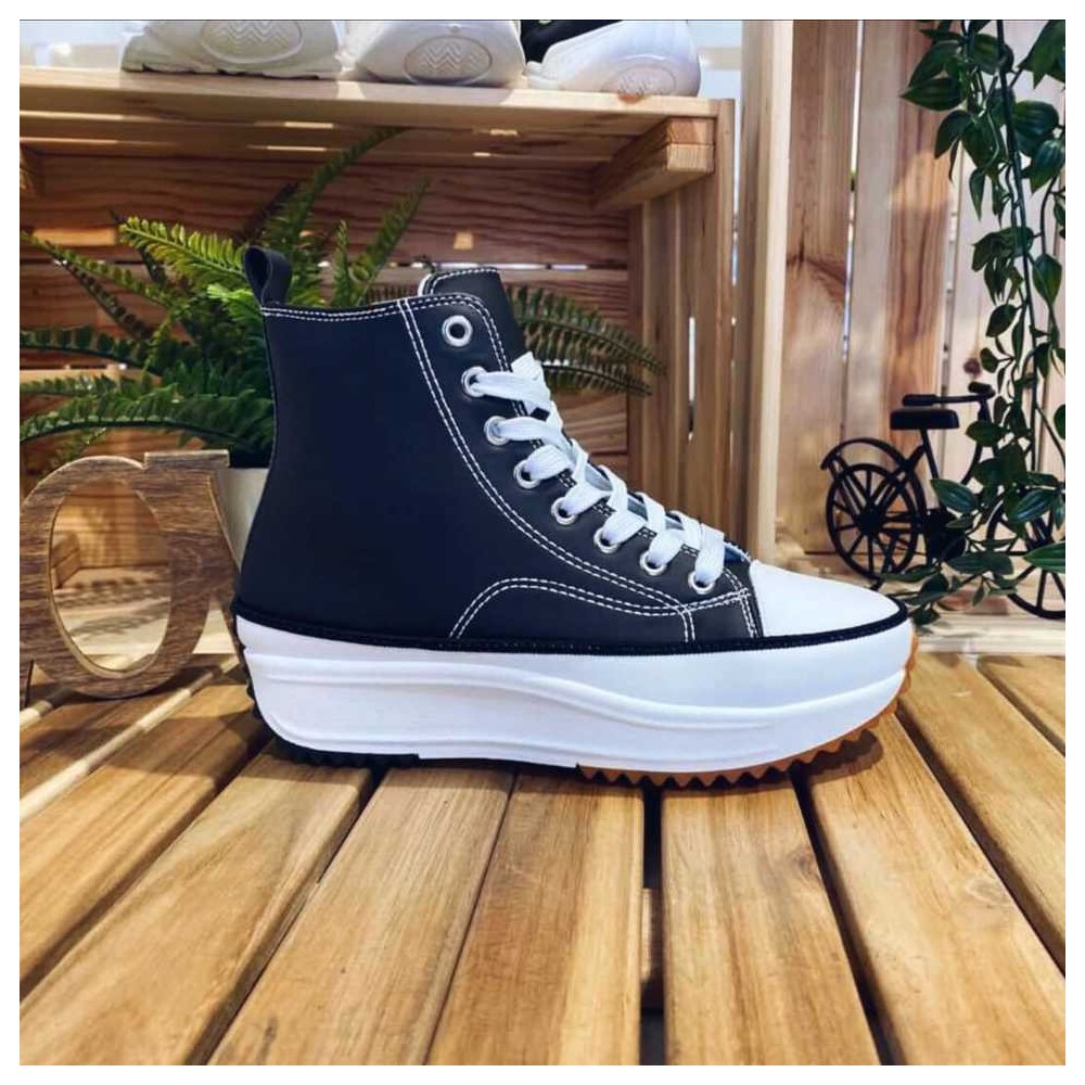 Sneaker Polipiel KALE Negro Heve Sneaker Polipiel KALE Negro Heve