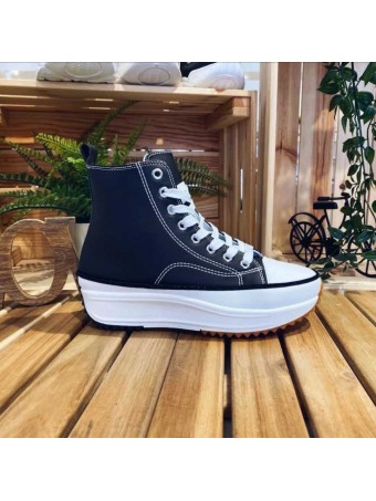 Sneaker Polipiel KALE Negro Heve Sneaker Polipiel KALE Negro Heve