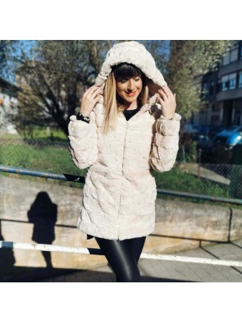 Chaqueta Pelo BURNS Beige Heve Chaqueta Pelo BURNS Beige Heve