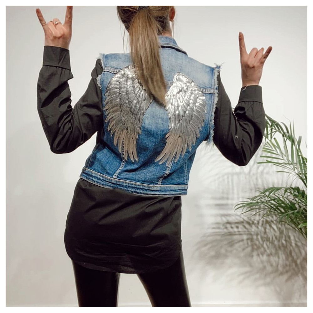 Chaleco Denim Alas BONEY Heve Chaleco Denim Alas BONEY Heve