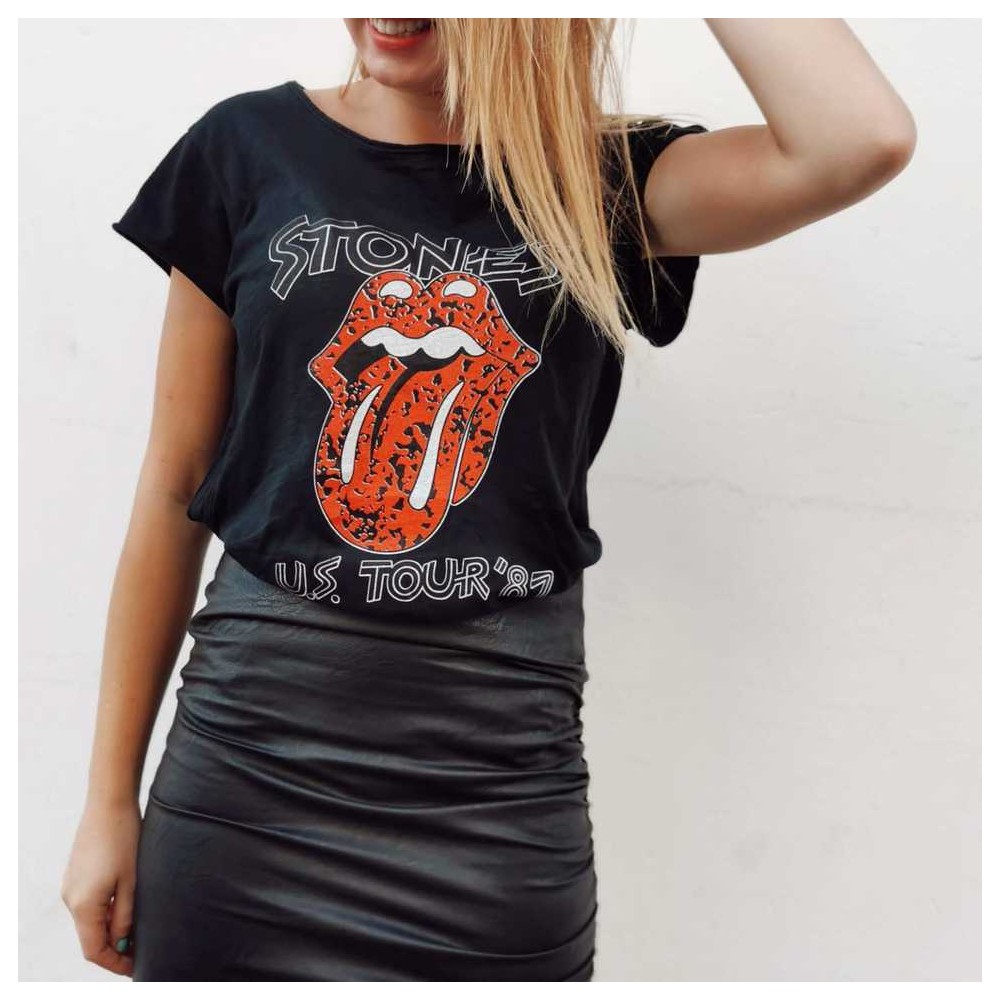 Camiseta STONES TOUR ´87 Negro Heve Camiseta STONES TOUR ´87 Negro Heve
