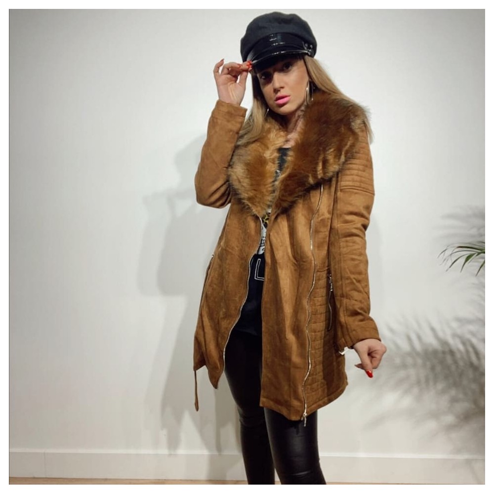 Pelliza Pelo LENA Camel Heve Pelliza Pelo LENA Camel Heve