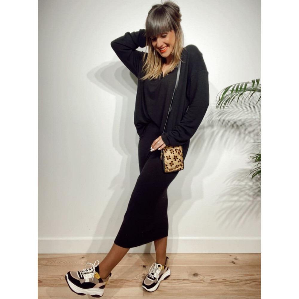 Conjunto Punto ENOLA Negro Heve Conjunto Punto ENOLA Negro Heve