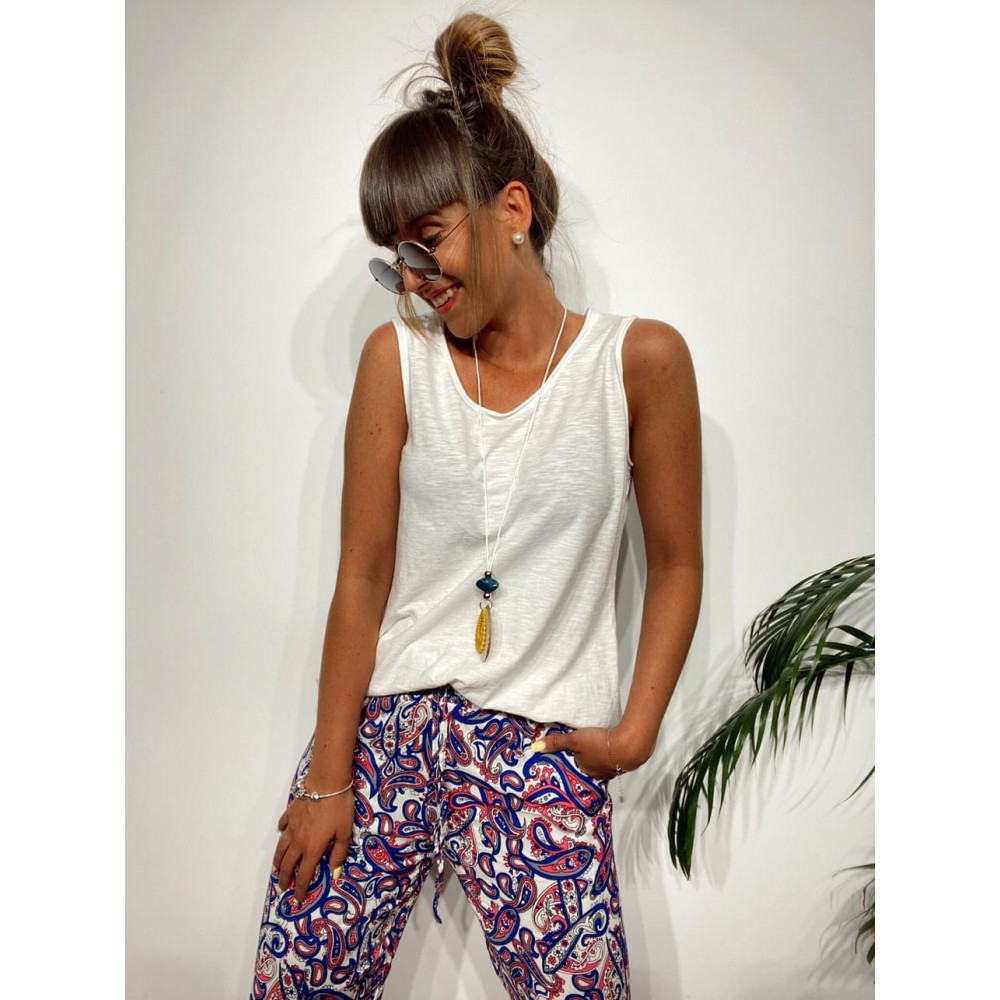 Camiseta Básica KENIA Blanco Heve Camiseta Básica KENIA Blanco Heve