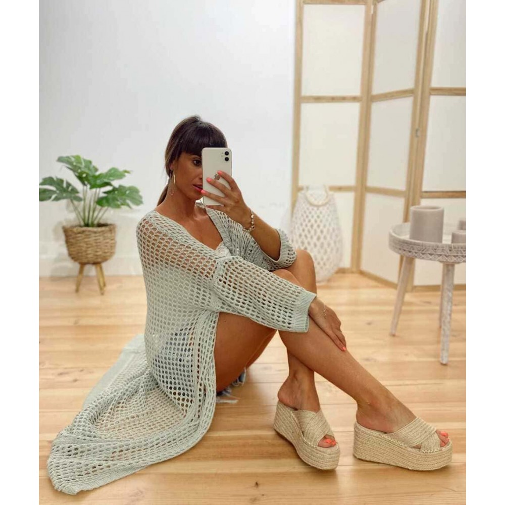 Sandalia Cruzada NYLA Beige Heve Sandalia Cruzada NYLA Beige Heve