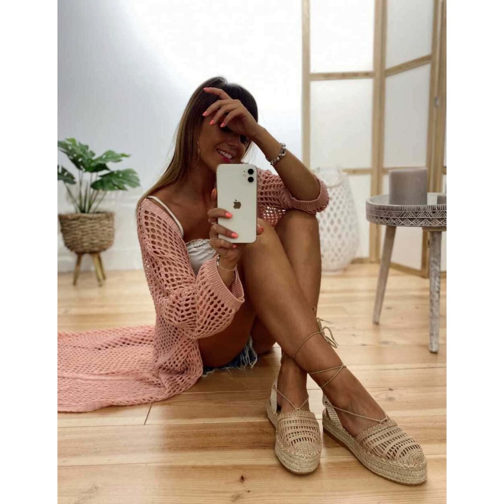 Sandalia Plataforma NICOSIA Beige Heve Sandalia Plataforma NICOSIA Beige Heve