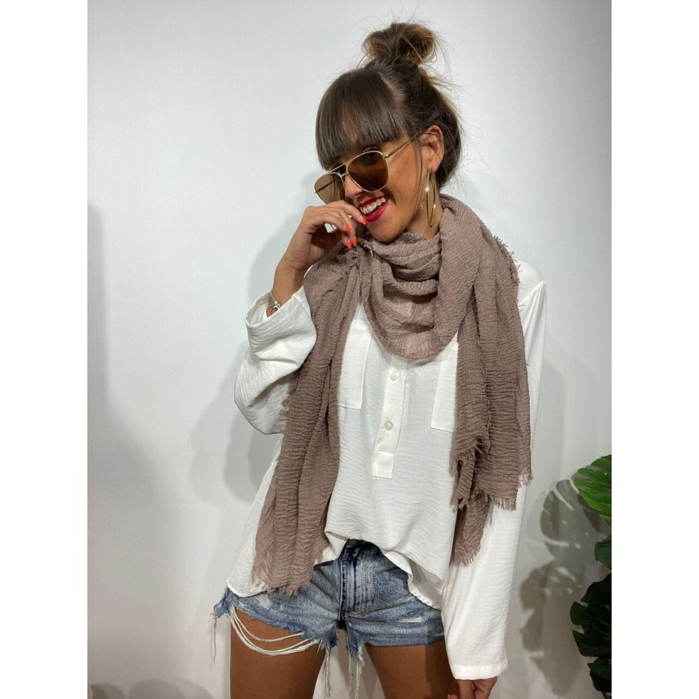 Pañuelo Liso DANNA Taupe Heve Pañuelo Liso DANNA Taupe Heve