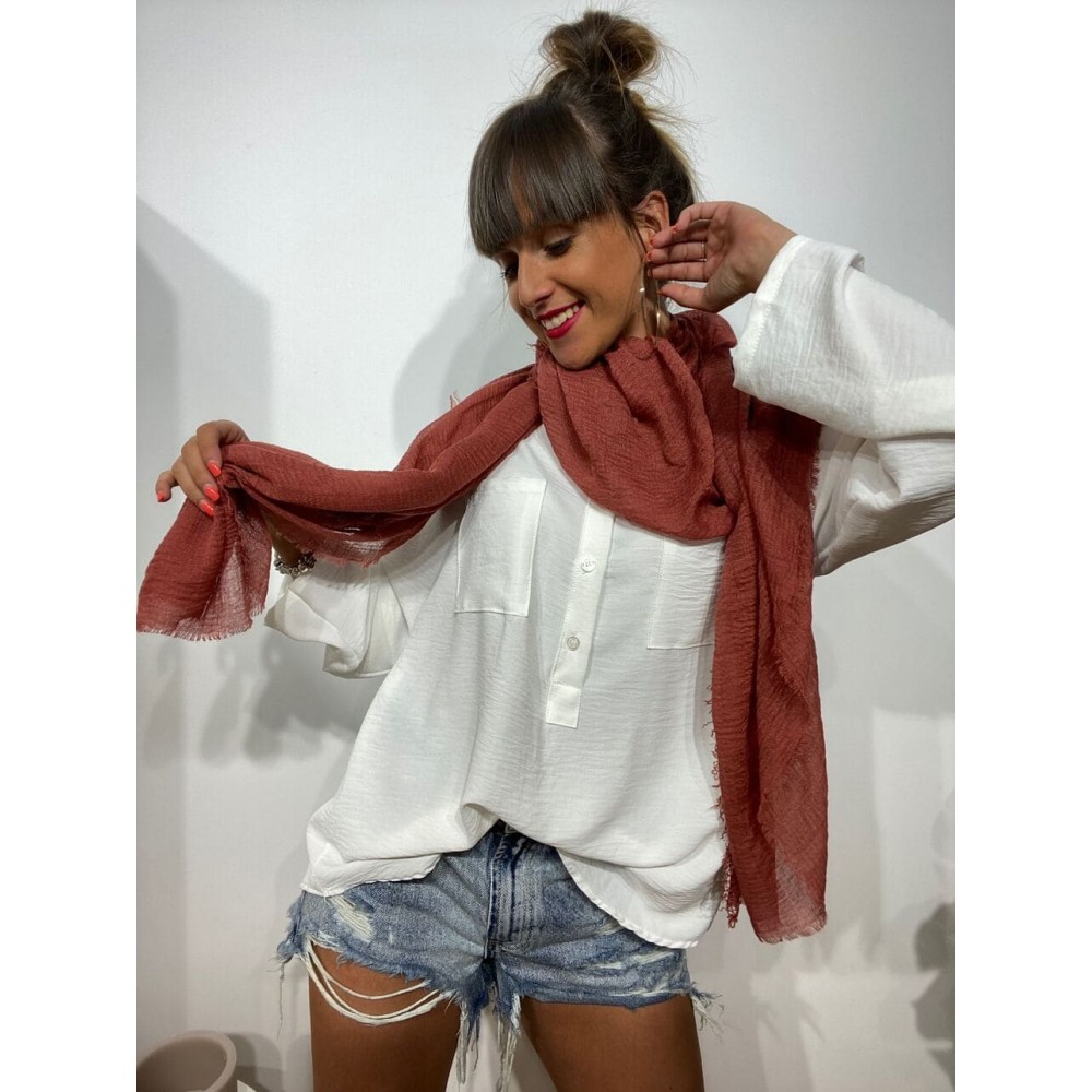 Pañuelo Liso DANNA Teja Heve Pañuelo Liso DANNA Teja Heve