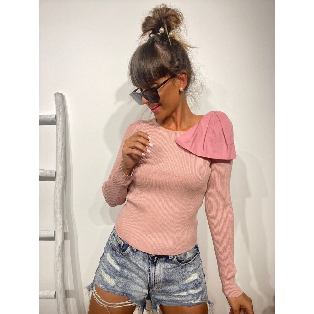 Suéter Lazo MISTY Rosa Heve Suéter Lazo MISTY Rosa Heve