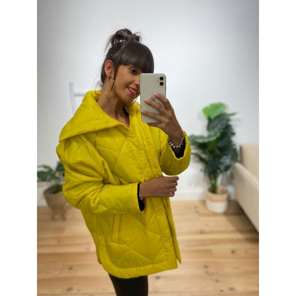 Cazadora Acolchada LATITUDE Amarillo Heve Cazadora Acolchada LATITUDE Amarillo Heve