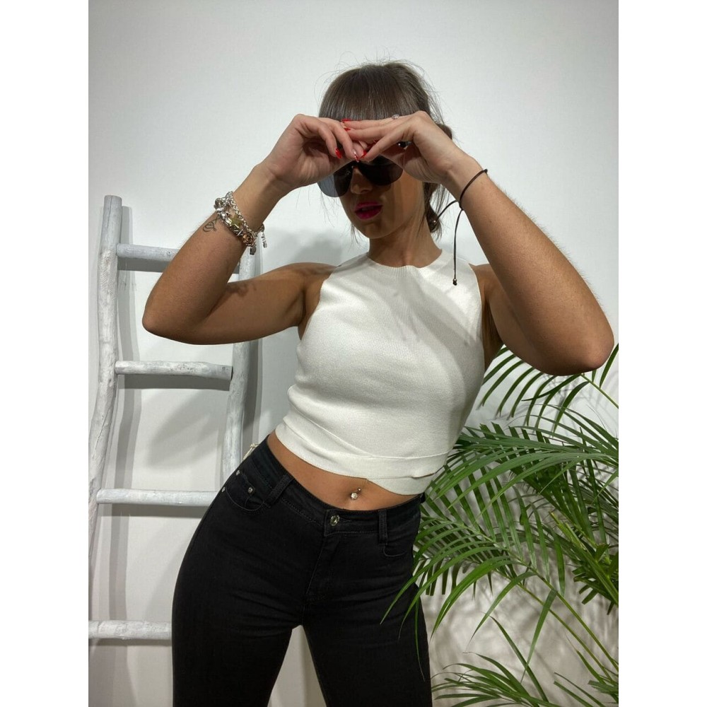 Cuerpo Cropped ZOHEMY Crudo Heve Cuerpo Cropped ZOHEMY Crudo Heve