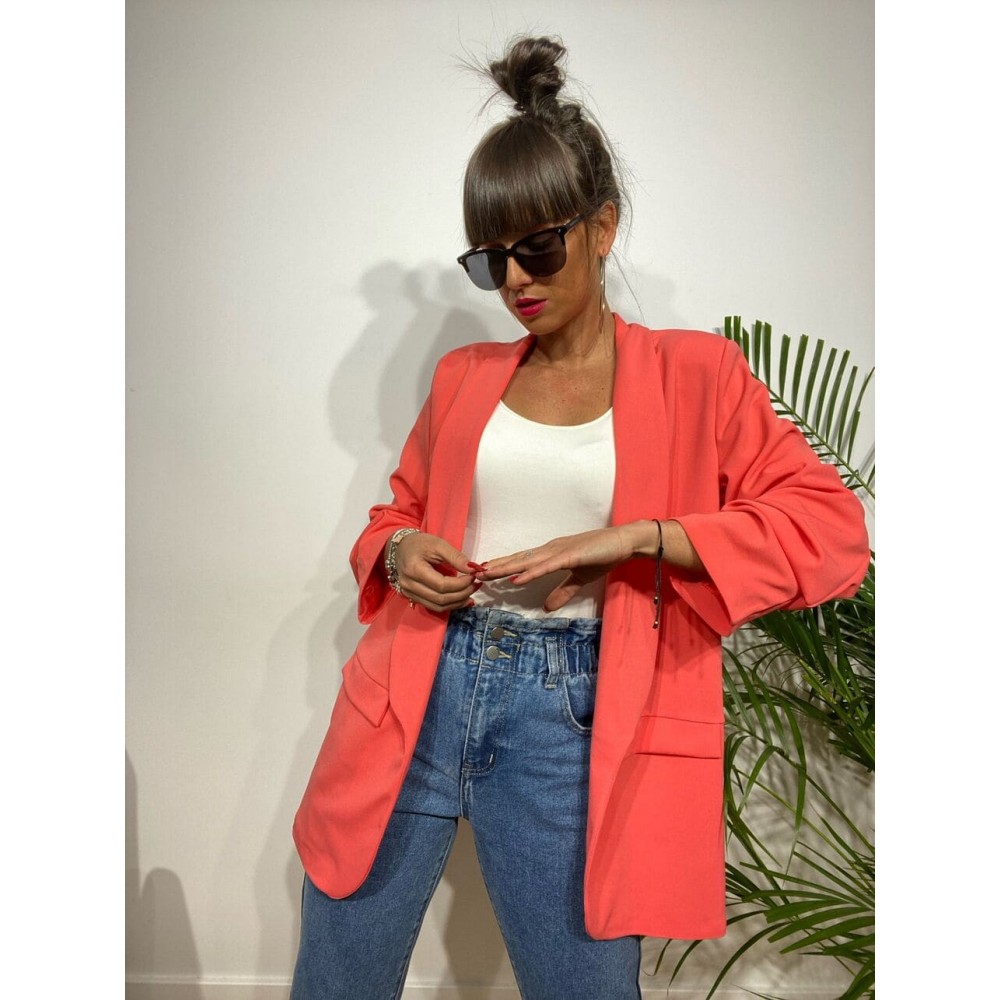 Blazer Oversize SABAYA Coral Heve Blazer Oversize SABAYA Coral Heve